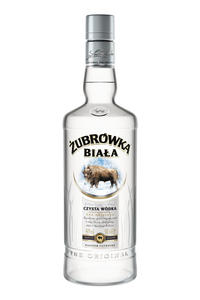 Biała Żubrówka 40% 0,5l    - wódka na wesele